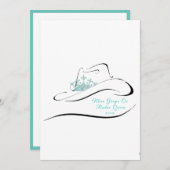 Miss Rodeo Crown Pageant Note Cards Notitiekaartje (Voorkant / Achterkant)