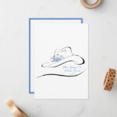 Miss Rodeo Crown Pageant Note Cards Notitiekaartje (Voorkant / Achterkant in situ)