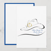 Miss Rodeo Crown Pageant Note Cards Notitiekaartje (Voorkant / Achterkant)