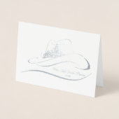 Miss Rodeo Pageant Crown Folie Crown Note Kaart (Voorkant)