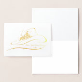 Miss Rodeo Pageant Crown Folie Crown Note Kaart (Display)