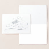 Miss Rodeo Pageant Crown Folie Crown Note Kaart (Display)