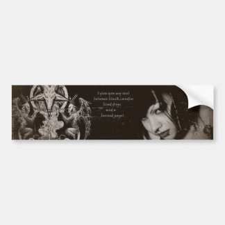 Miss Roos Noir Fan Art Bumpersticker