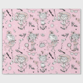 Miss Roze Cadeaupapier (Vlak)
