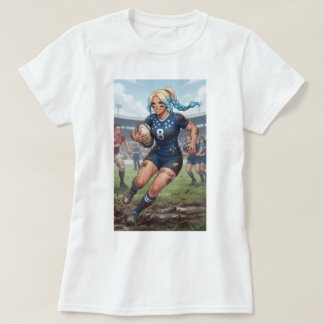 Miss Rugby Speler T-Shirt