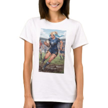 Miss Rugby Speler T-Shirt