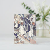 Miss Samantha Johnson's bruiloft Briefkaart (Staand voorkant)