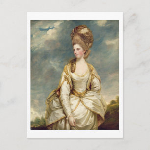 Miss Sarah Campbell, 1777-78 (olie op canvas) Briefkaart