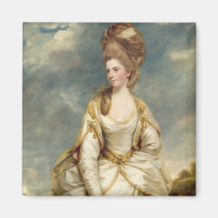Miss Sarah Campbell, 1777-78 (olie op canvas) Magneet