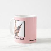 Miss Sarah toch? Koffiemok (Voorkant links)