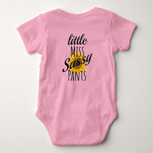 Miss Sassy Broek - Licht - Romper (Achterkant)