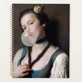 Miss Sassy die bubbelgom blaast Planner
