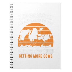 Miss Sassy Pants Koeienhuid Sunflower Leopard Notitieboek