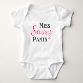 Miss Sassy Pants Romper (Voorkant)