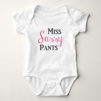Miss Sassy Pants Romper