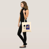 Miss September 2023 Canvas tas (Voorkant (model))