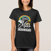 Miss Shenanigans Rainbow St Patricks Day Gi T-shirt (Voorkant)