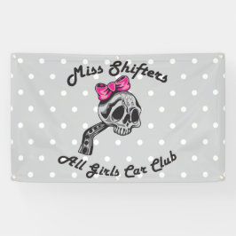 Miss Shifters 3x5 Outdoor Banner