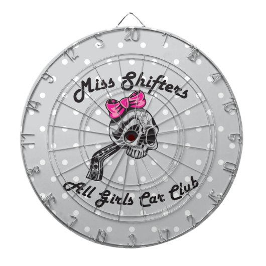 Miss Shifters Dart Board Dartbord (Voorkant)