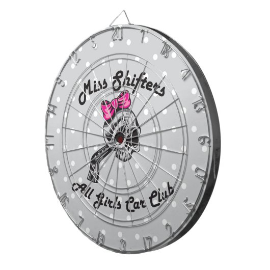 Miss Shifters Dart Board Dartbord (Voorkant Rechts)