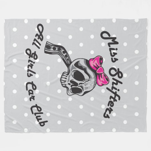 Miss Shifters Fleece Blanket (Voorkant (Horizontaal))