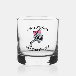 Miss Shifters Whiskey-bril Whisky Glas