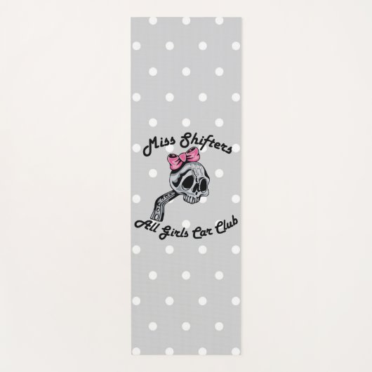 Miss Shifters Yoga Mat (Voorkant)