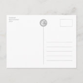 Miss Snowman CC0378 Valentijn Briefkaart (Achterkant)