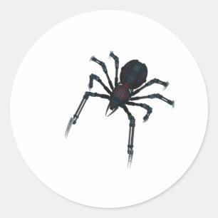 Miss Spider Ronde Sticker