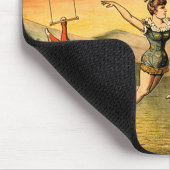 Miss Stena Flying Trapese  Circus Poster Muismat (Hoek)