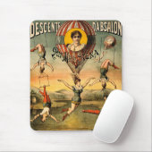 Miss Stena Flying Trapese  Circus Poster Muismat (Met muis)