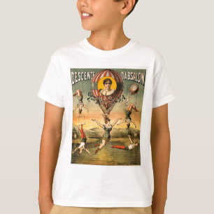 Miss Stena Flying Trapese Circus Poster T-shirt