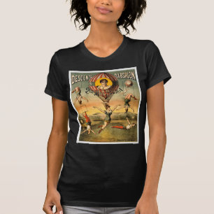 Miss Stena Flying Trapese  Circus Poster T-shirt