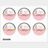 Miss. Stickers voor Jen Basket Mailing Label (Vel)