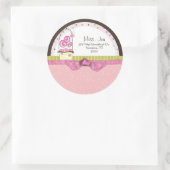 Miss. Stickers voor Jen Basket Mailing Label (Tas)