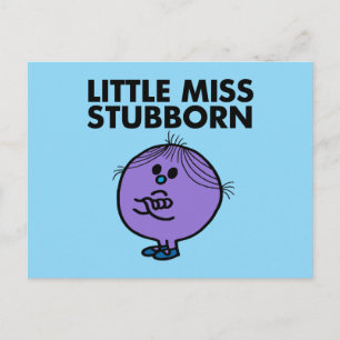 Miss Stubborn   Wapengewassen Briefkaart