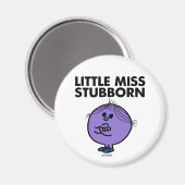 Miss Stubborn | Wapengewassen Magneet (Voorkant / Achterkant)