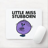 Miss Stubborn | Wapengewassen Muismat (Met muis)