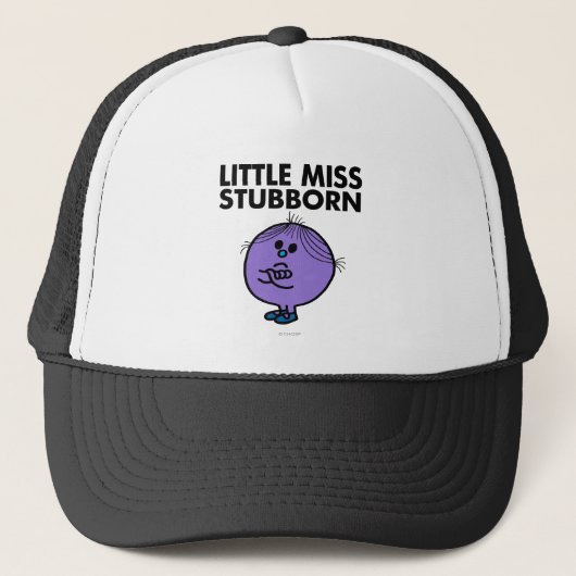 Miss Stubborn | Wapengewassen Trucker Pet (Voorkant)
