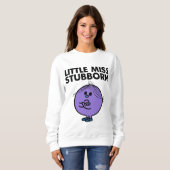 Miss Stubborn | Wapengewassen Trui (Voorkant volledig)