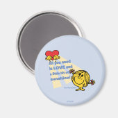 Miss Sunshine | Alles wat je nodig hebt is... Magneet (Voorkant / Achterkant)