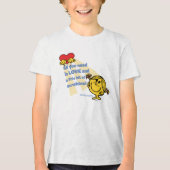 Miss Sunshine | Alles wat je nodig hebt is... Tri-Blend Shirt (Voorkant)