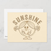Miss Sunshine Briefkaart (Voorkant / Achterkant)