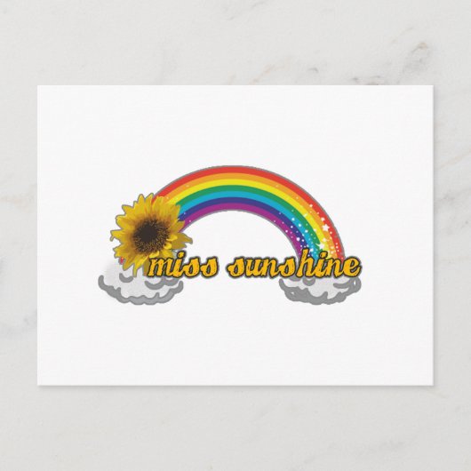 Miss Sunshine Briefkaart (Voorkant)