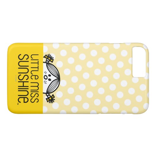 Miss Sunshine die over naam kijkt Case-Mate iPhone Case (Achterkant (Horizontaal))
