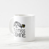 Miss Sunshine die over naam kijkt Koffiemok (Voorkant links)