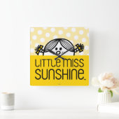 Miss Sunshine die over naam kijkt Vierkante Klok (Huis)