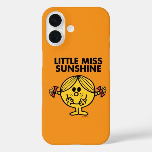 Miss Sunshine | Financiering en terugdringing Case-Mate iPhone Case (Achterkant)