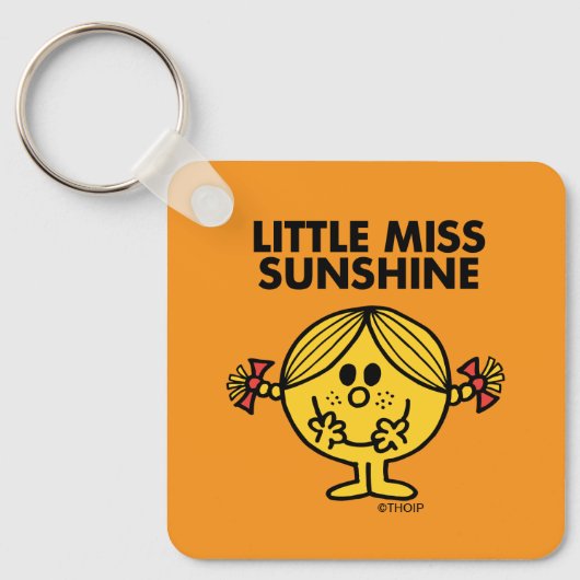 Miss Sunshine | Financiering en terugdringing Sleutelhanger (Voorkant)