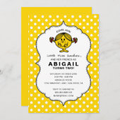 Miss Sunshine | Gele verjaardag Kaart (Voorkant / Achterkant)